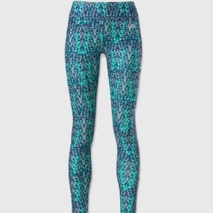 The North Face Pulse Running  watercolor Leggings small